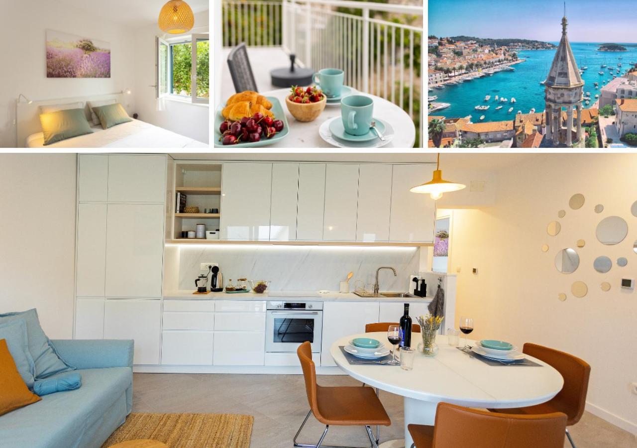 Jesliving Hvar - 2 Bedroom Elegant Apartment With Sea View In Historic Center Of Хвар Екстер'єр фото
